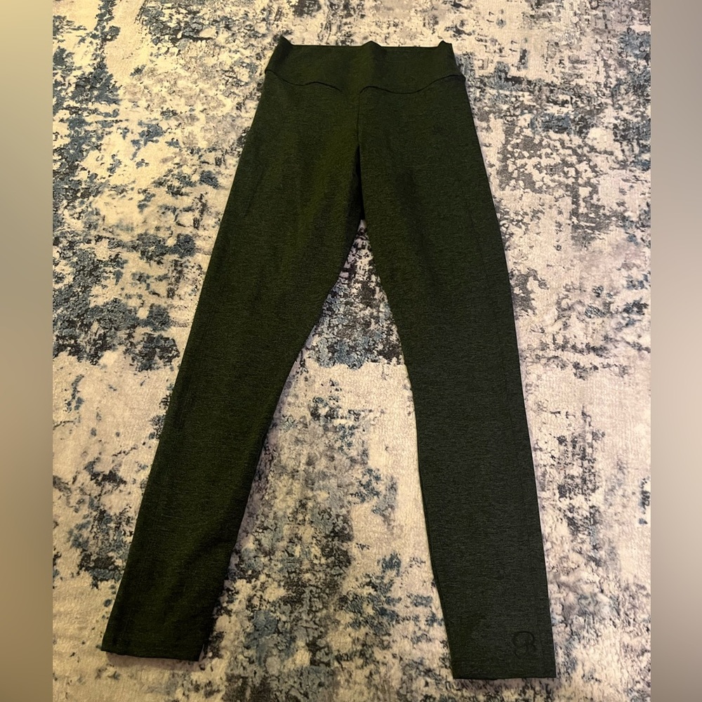 Green Heather Leggings
